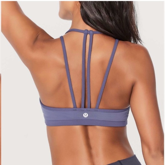 lululemon athletica Other - lululemon athletica Purple Geometric Sports Bra